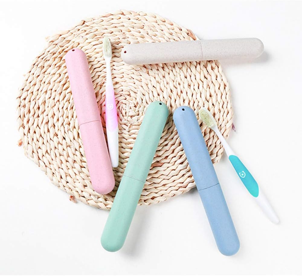 4 Pack Travel Toothbrush Case