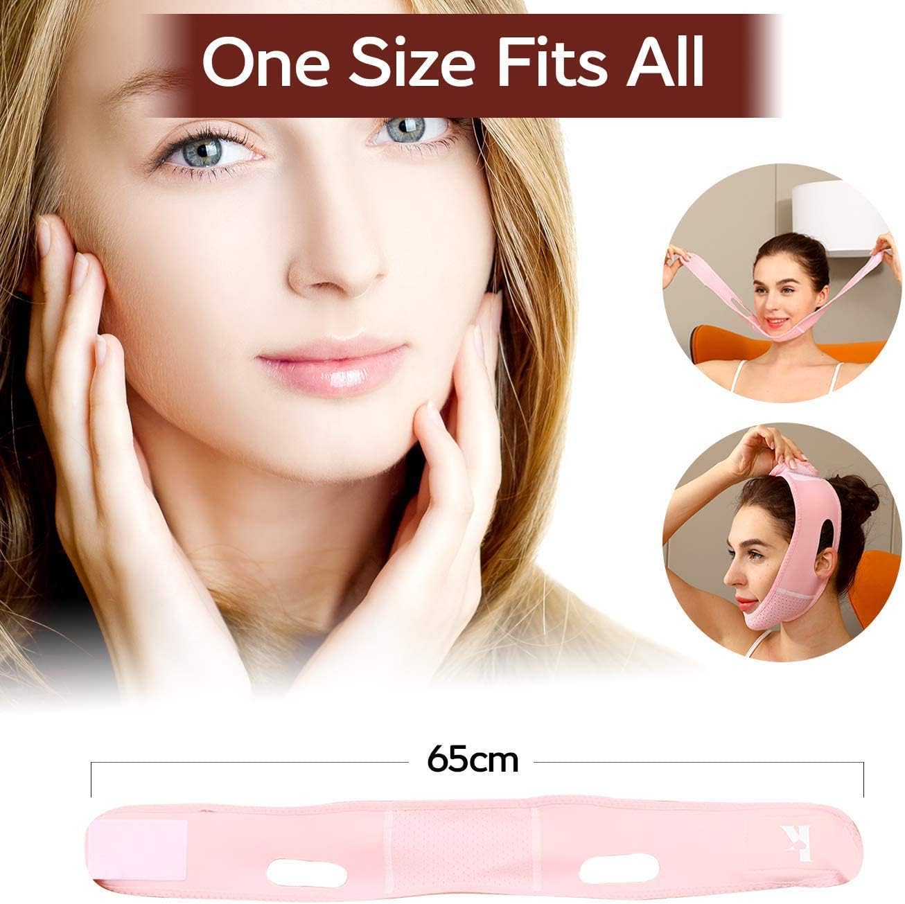 Chin Up Mask Face Lifting Belt V Shaped Slimming Face Mask