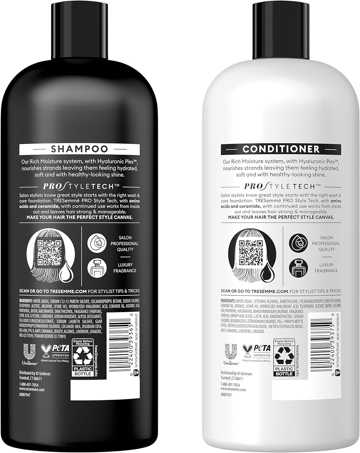 TRESemmé Rich Moisture Shampoo and Conditioner